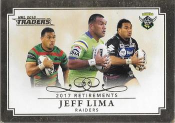 2018 ESP Traders - Retirements #R8/15 Jeff Lima Front